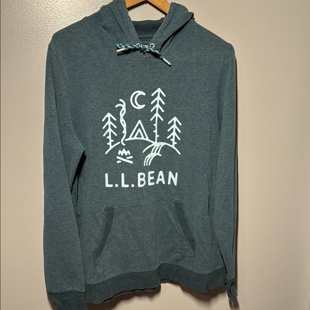 L.L. Bean Men's Gray Hoodie